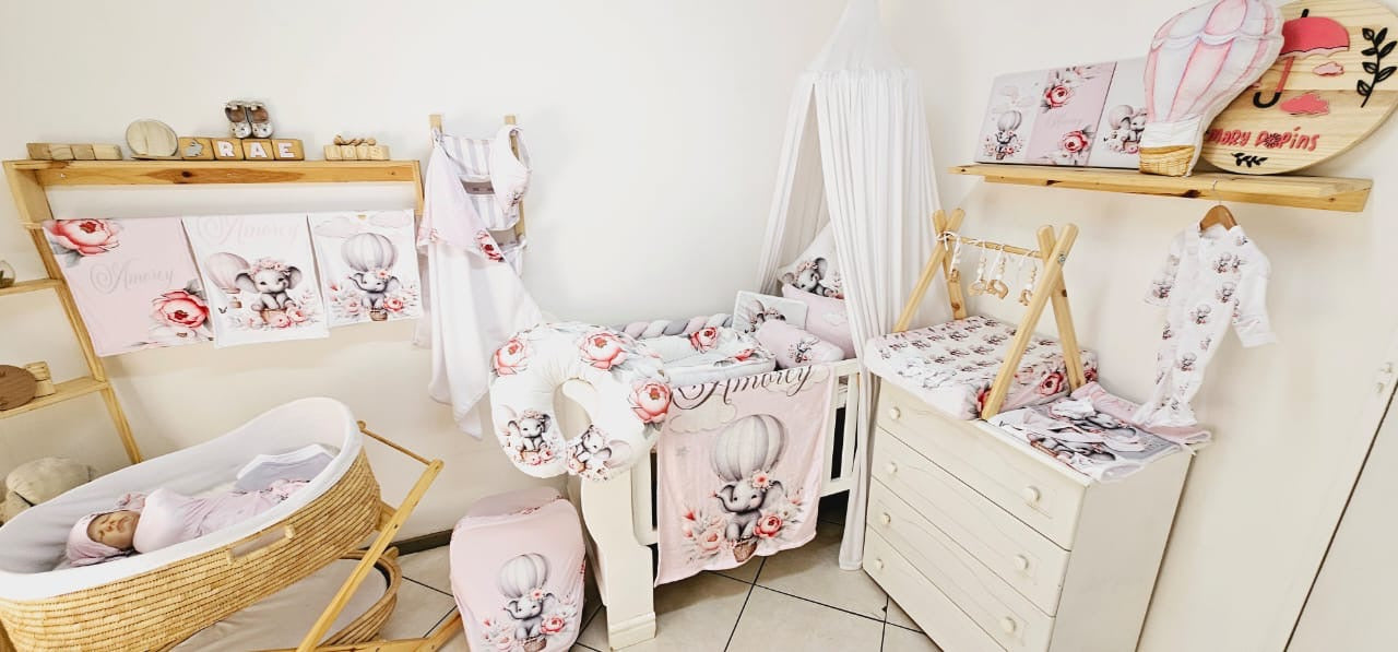 Soft Elephant Hot Air Balloon Car Chair Cover