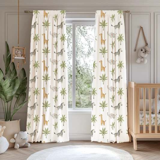 Safari Serenity Collection Curtains image 0