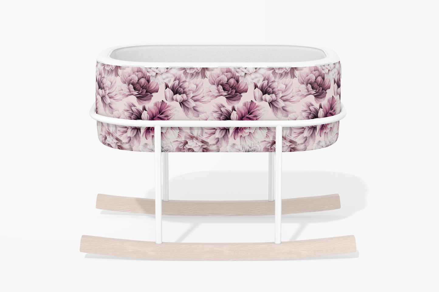 Mauve Peony Carry Cot image 0