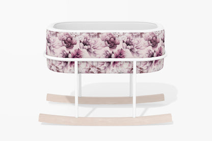 Mauve Peony Carry Cot image 0
