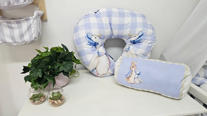 Blue Peter Rabbit and Friends Feeding Pillow
