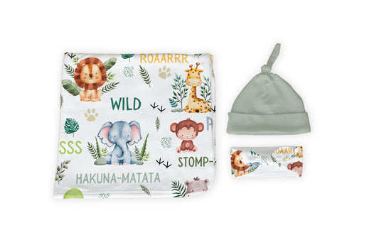 Jungle Fever Swaddle Set image 0