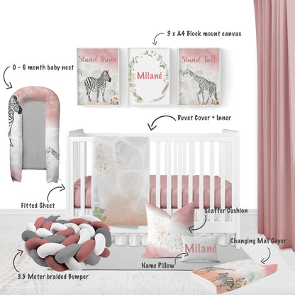 Blush Baby Safari Combo Deals image 0