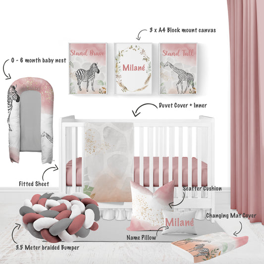 Blush Baby Safari Combo Deals image 0