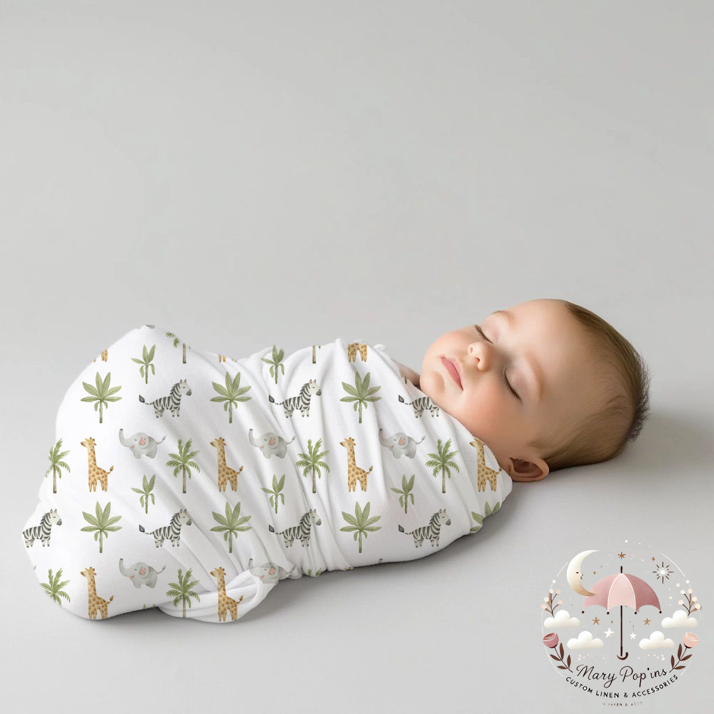 Safari Serenity Collection Swaddle Set image 2