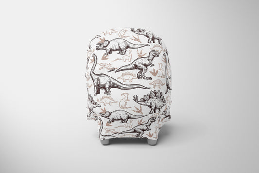 Dino Drear Car Chair Cover image 0