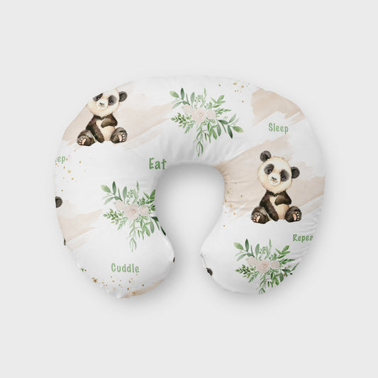 Panda Eucalyptus Rose Boppy Pillow 2 image 0