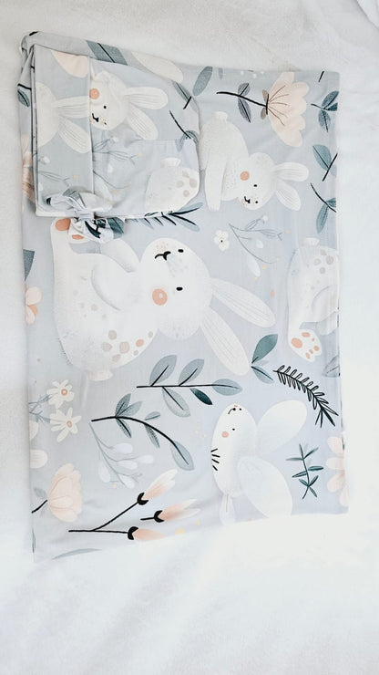 Blue Lily Bunny Swaddle image 3