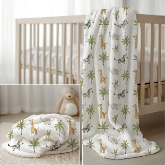 Safari Serenity Collection Fleece Blanket image 0