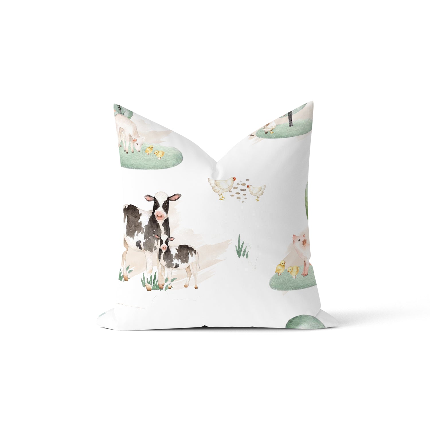 Farmer Fox Pillow image 0