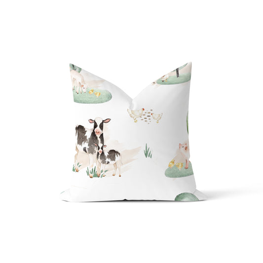 Farmer Fox Pillow image 0