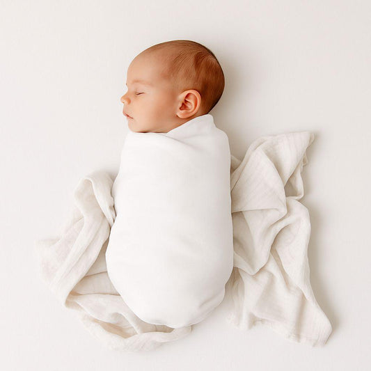 Custom baby swaddle set 