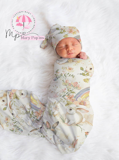 Rainbow Bunny Swaddle image 0