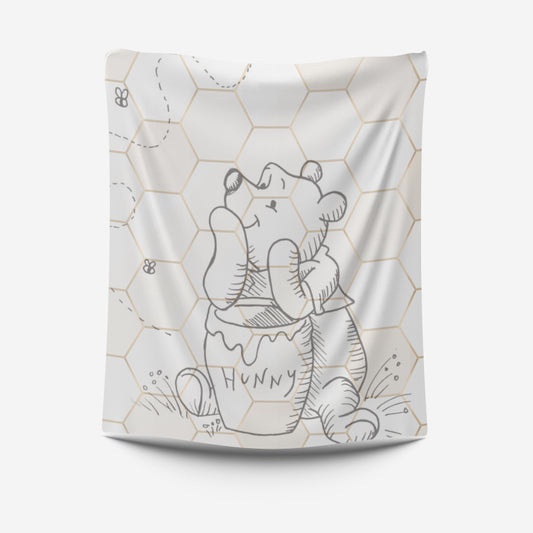 Winnie The Neutral Fleece Blanket image 0