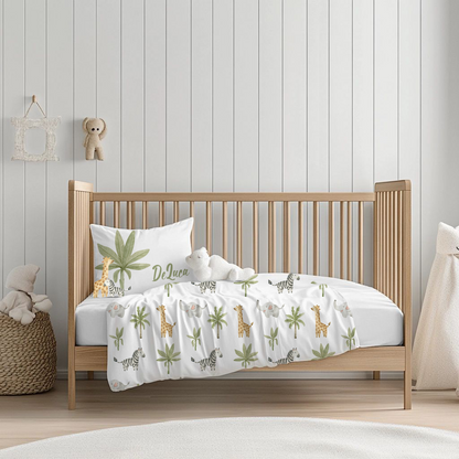 Safari Serenity Collection Baby Duvet Cover image 1