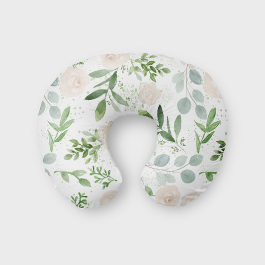 Panda Eucalyptus Rose Boppy Pillow image 0