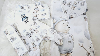 Baby Blue Sketch Winnie Hospital Kits