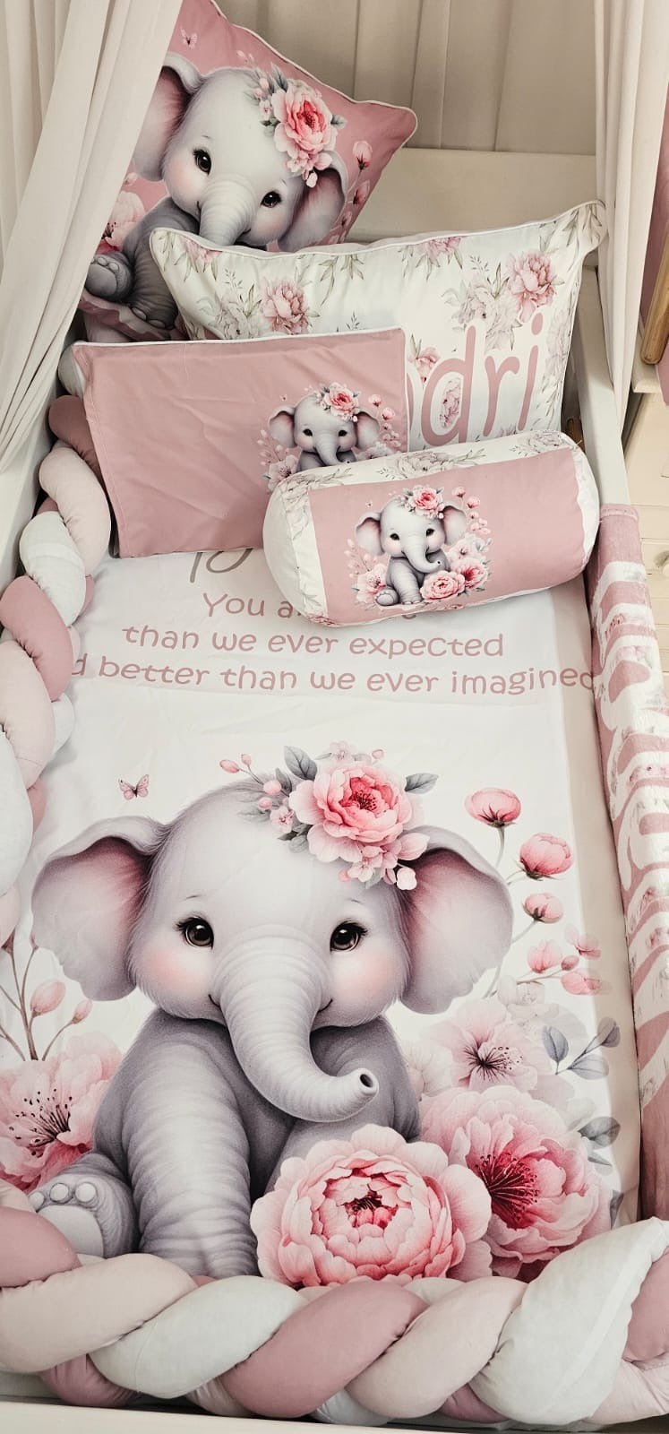 Pink Blossom Elephant Combo