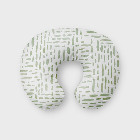 Smudge Watercolor Boppy Pillow image 0