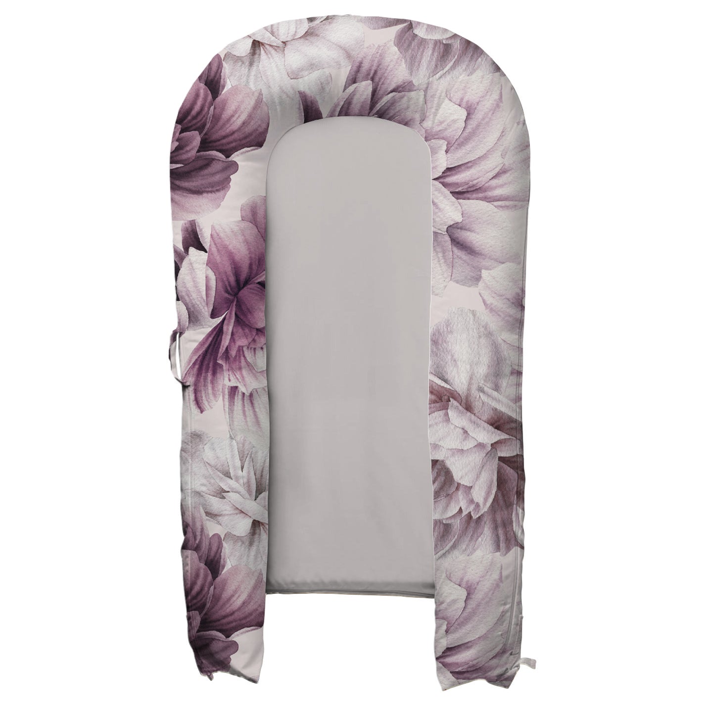 Mauve Peony Hedgehog Baby Nest image 0