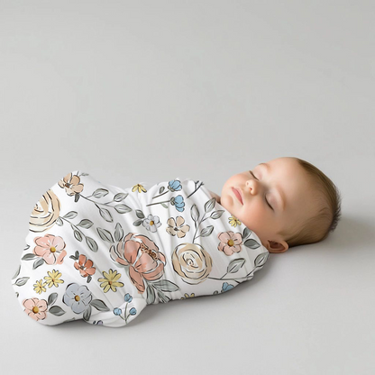 Subtle Blooms Swaddle Set image 1