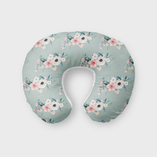 Rainbow Floral Boppy Pillow image 0