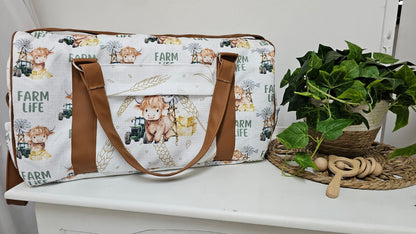 Highlands Cow Green Collection Hospital Bag image 1