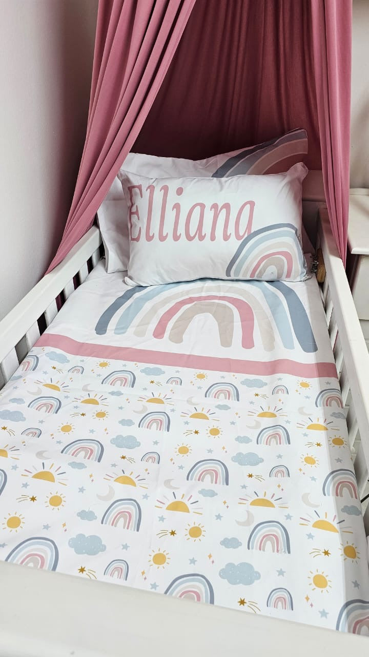 Blush Rose Cot Canopy