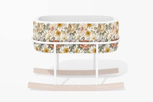 Vintage Floral Carry Cot image 0