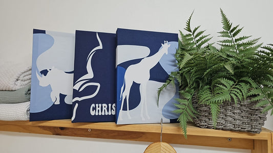 Blue Kudu Safari Camo Canvas