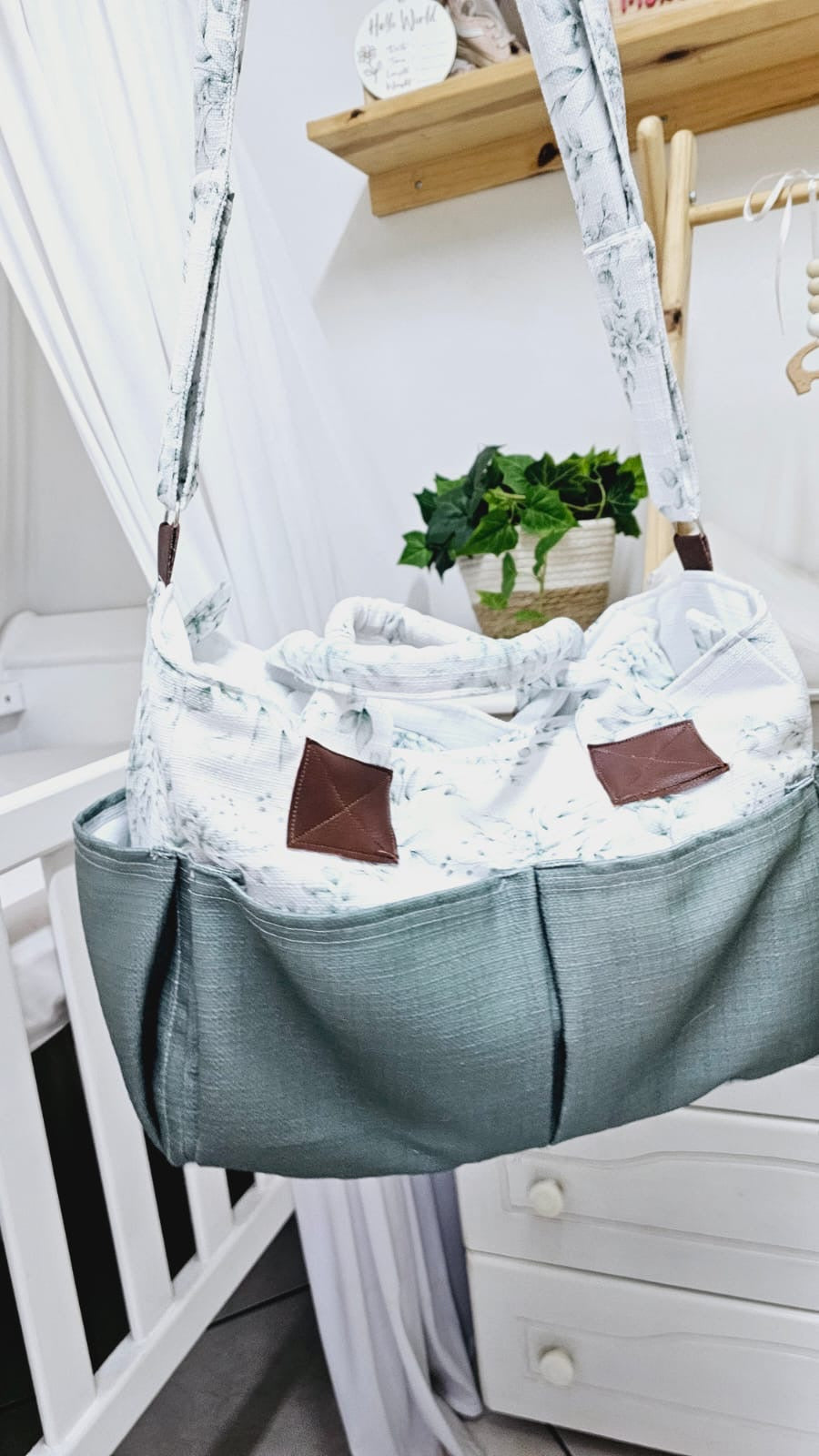 Eucalyptus Nappy Bag image 4