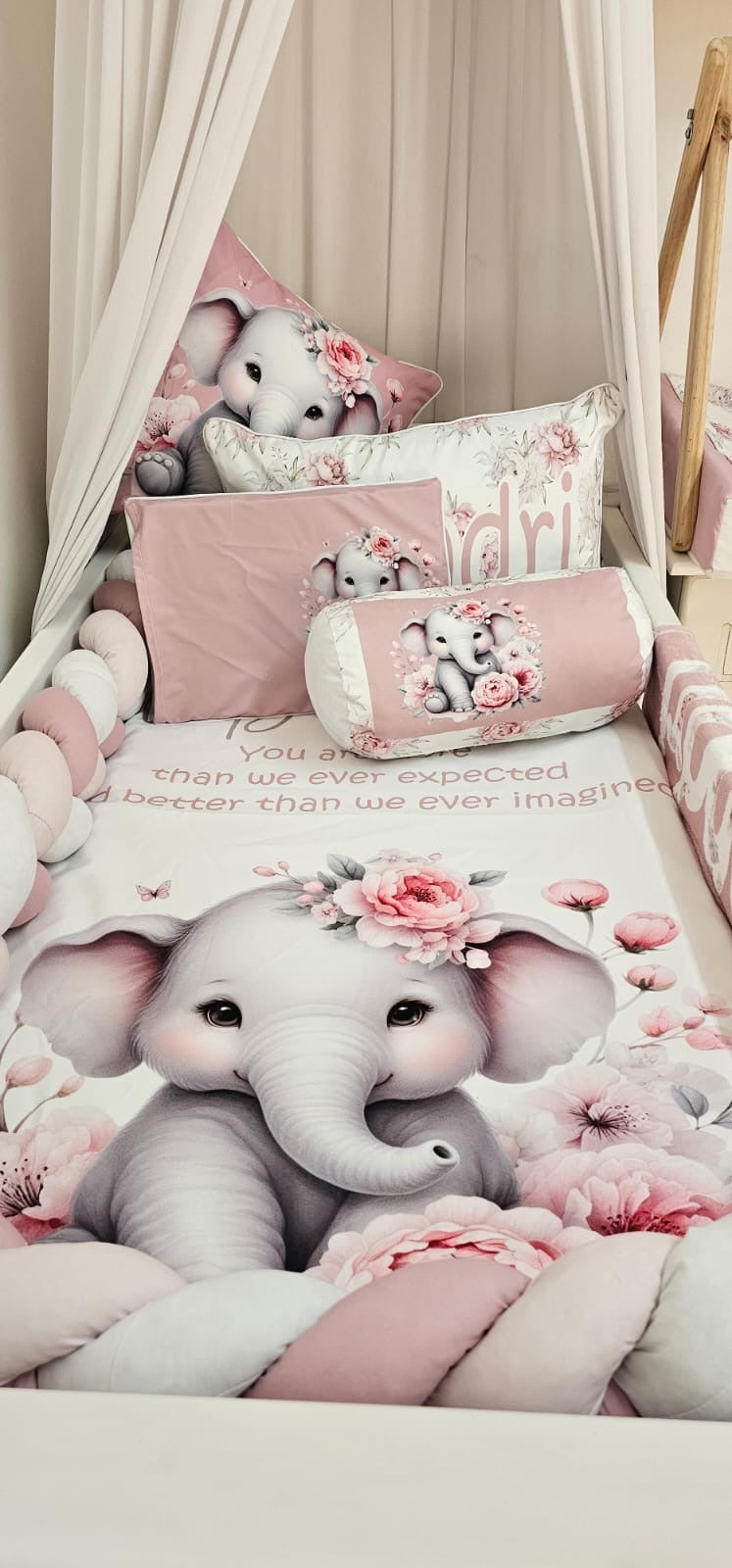Pink Blossom Elephant Combo
