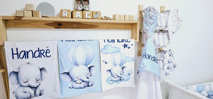 Blue Hot Air Balloon Elephant Combo Deals