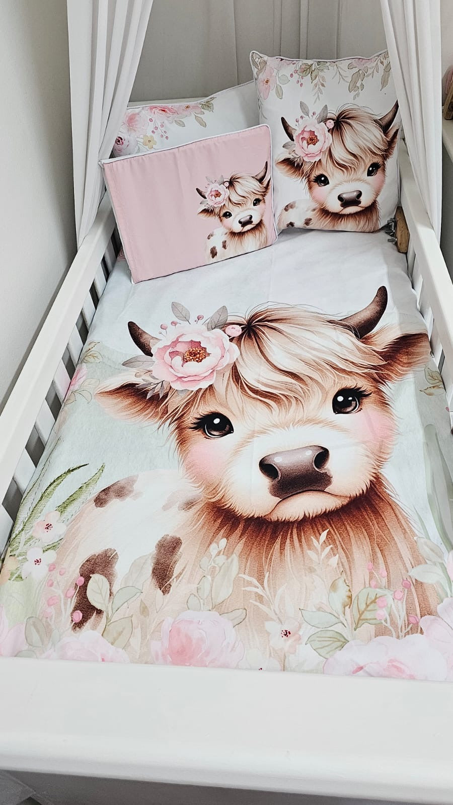 Pink Peony Highland Cow Combo Deal