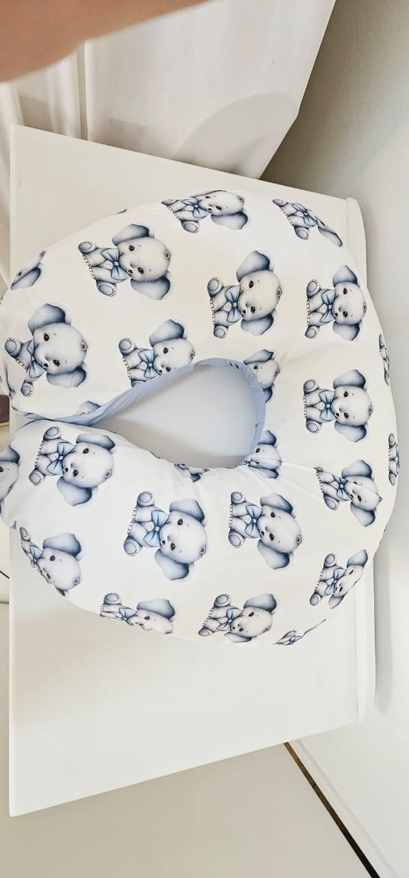 Elephant Blue Bow