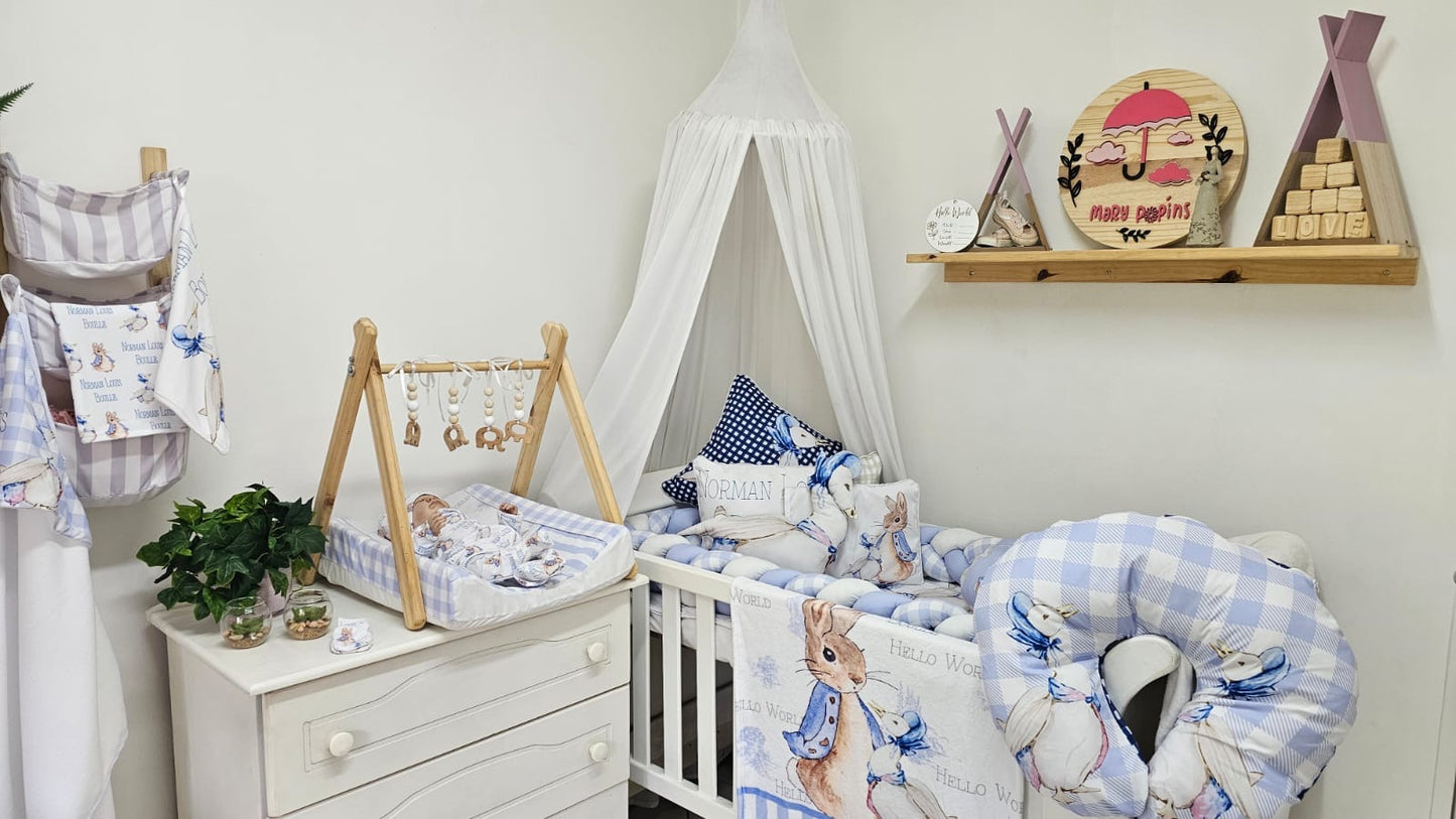 Blue Peter Rabbit and Friends Feeding Pillow