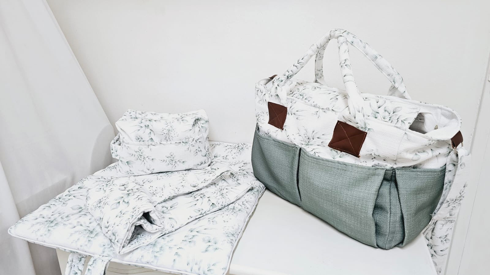 Eucalyptus Nappy Bag image 3