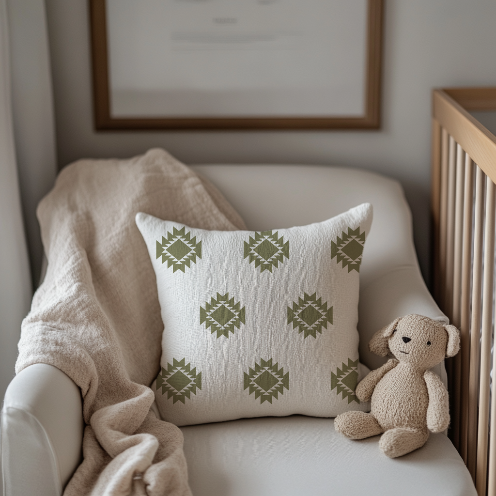 Boho Highlands Cow Pillow image 1