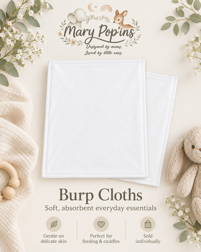 Custom Burp Cloths / Spoegdoeks