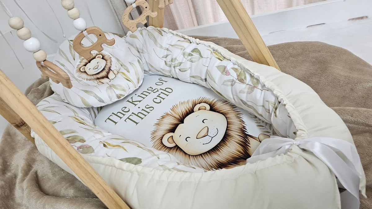 Oat so neutral safari  Baby Nest image 2