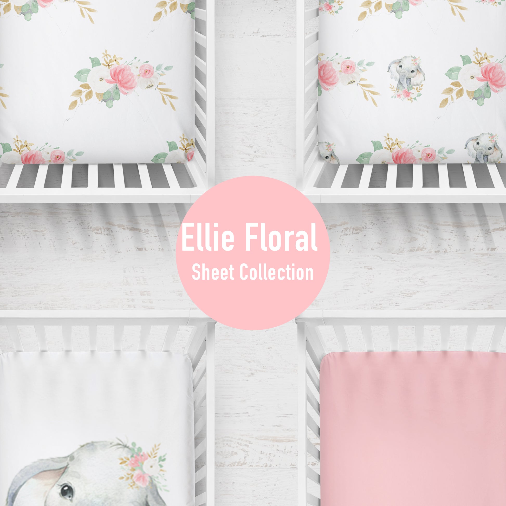 Ellie Floral Sheet Collection image 0