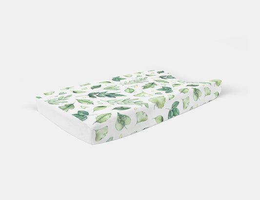 Leafy Love Changing Mat Cover image 0