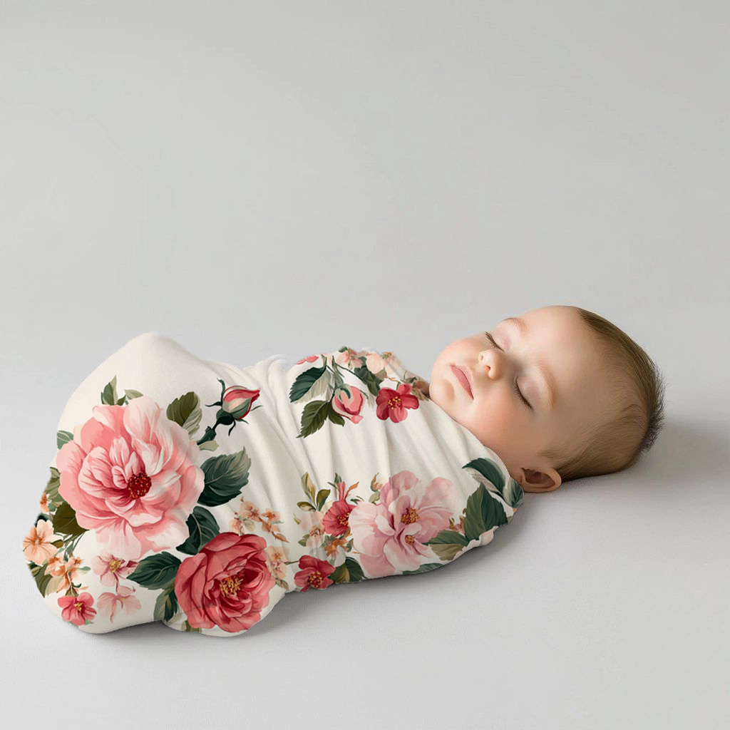 Peony Dreams Swaddle Set image 1