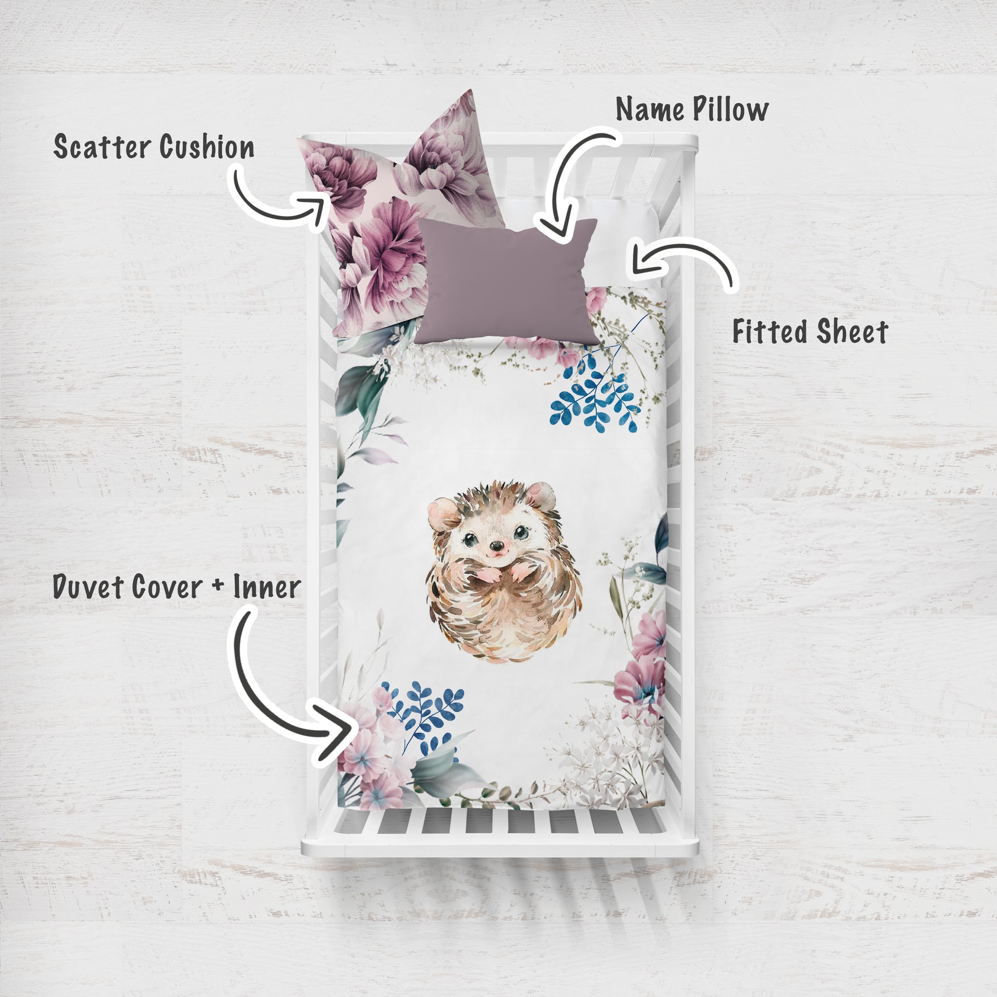 Mauve Peony Hedgehog Combo Deals image 1