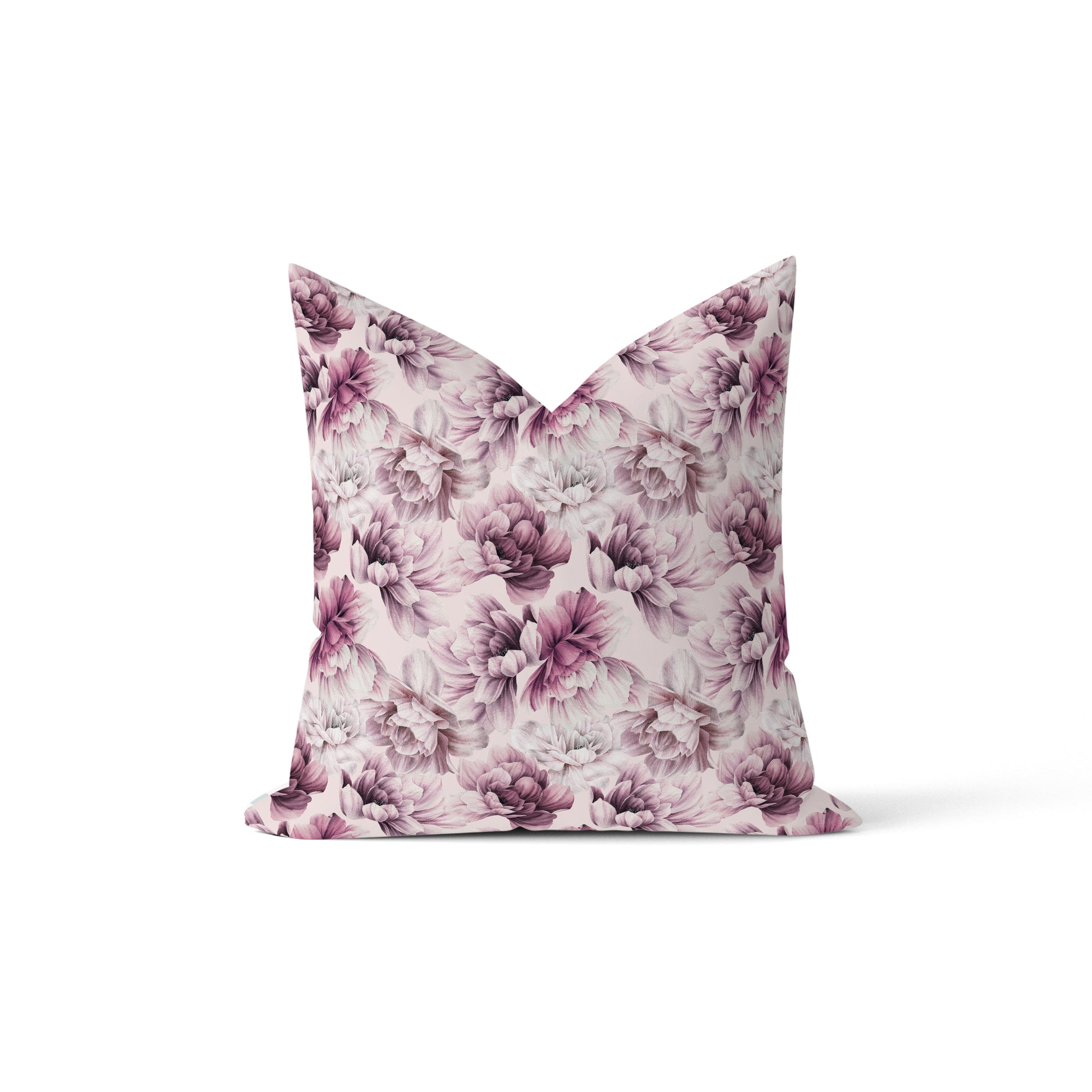 Mauve Peony Pillow image 0