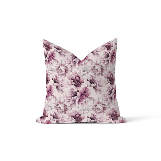 Mauve Peony Pillow image 0
