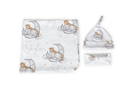 Sleepy Neutral Swaddle Set image 0