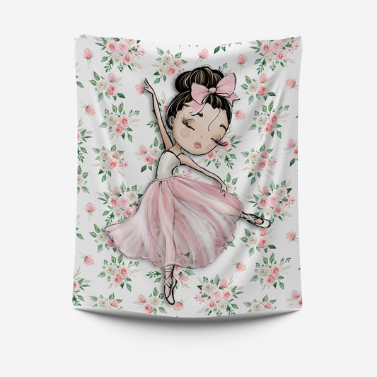 Ballet Slipper Fleece Blanket image 0