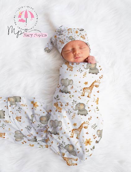 Baby Safari Fields Swaddle Sets image 0