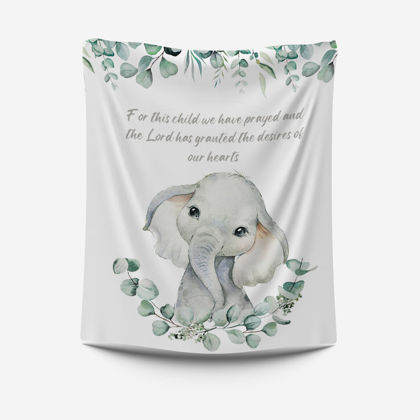 Eucalyptus Ellie Fleece Blanket image 0